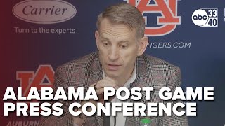 Nate Oats, Mark Sears, and Grant Nelson speak following overtime buzzer beater win vs No.1 Auburn