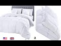 Utopia Bedding Comforter Duvet Insert - Quilted Comforter with Corner Tabs