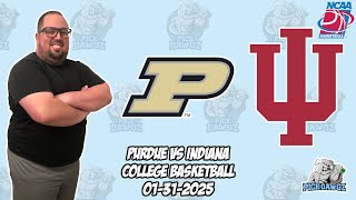 Purdue vs Indiana 1/31/25 Free College Basketball Picks and Predictions | NCAAB Pick