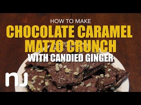 How to make chocolate caramel matzo crunch How to make chocolate caramel matzo crunch