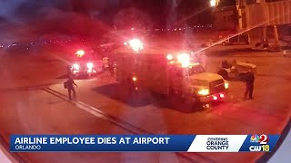 Investigation underway after airline employee dies at MCO