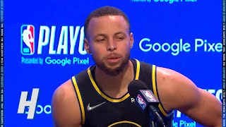 Stephen Curry Postgame Interview - Game 3 - Grizzlies vs Warriors | 2022 NBA Playoffs