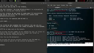 FTP EXPLOITATION USING METASPLOIT