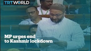 Indian MP calls for end to Kashmir lockdown