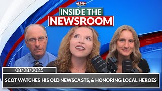 Scot watches his old newscasts; honoring local heroes | Inside the Newsroom