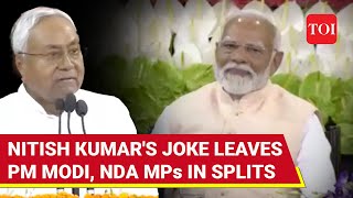 'Agli Baar Sab Harega...': Nitish Kumar's Hilarious Take On INDIA Bloc Cracks Up PM Modi | Watch