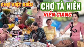 Quá Đông Vui. Chợ Tà Niên, Châu Thành, Kiên Giang, Đông kính Người Vào Ngày Rầm Tháng Giêng