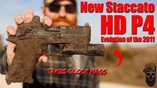 New Staccato HD P4: The 2011 That Takes Glock Mags First 500 Rounds \u0026 Mud Test