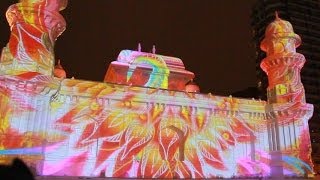 第65回さっぽろ雪まつり大通8丁目プロジェクションマッピング 65th Sapporo Snow Festival \