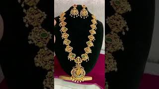 Beautiful,heavy and long length Dasavatharam haram at just 2199/- fs order on whatsapp 9652561401