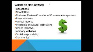 Grants Writing Basics