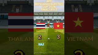 Thailand vs Vietnam #shorts #football #affcup #asean #thailand #vietnam #final #result #foryou #fyp