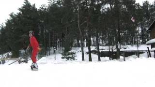 Cross Country Snowboarding