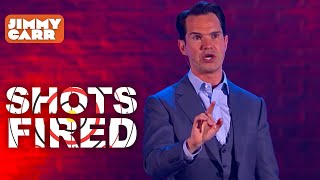Shots Fired At Americans! | Jimmy Carr Vs America | Jimmy Carr