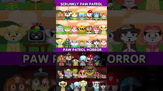 Scrunkly  Paw Patrol VS Scrunkly  Paw Patrol Horror