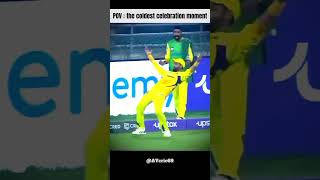 | POV : the coldest celebration moment of Sir Ravindra Jadeja  🥶☠️! #shorts #cricket #ravindrajadeja