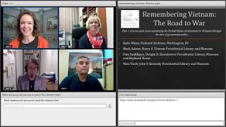 Remembering Vietnam: the Road to War-Webinar for Educators