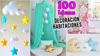 100 IDEAS PARA DECORAR LAS HABITACIONES / TE VAN A ENCANTAR - Decoración de Habitaciones
