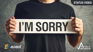 I am Sorry | സോറി #malayalamstatus #statusvideo #whatsappstatus #shorts