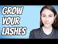 How to GROW LONGER LASHES #Shorts