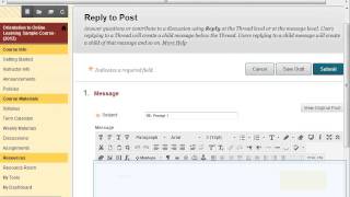 Discussions - Reply to a Thread