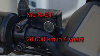 NIU N-GT (NQi GTS) after 28.000 km / 4 years