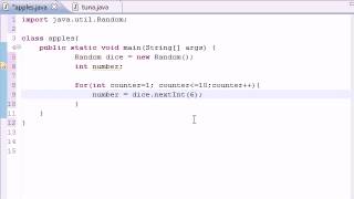 Java Programming Tutorial 26 Random Number Generator