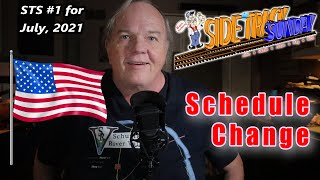 Schedule Change For Side Track Sunday