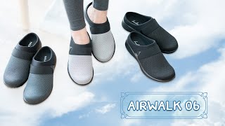 🎀 รีวิว Airwalk No.6 รองเท้าเพื่อสุขภาพ แบบเปิดส้น ใส่นุ่มสบาย ไม่กัดเท้า