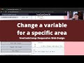 Change a variable for a specific area (Basic CSS) freeCodeCamp tutorial