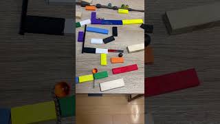 【題名募集】本日のピタゴラスイッチ #marblerun #dominos #rubegoldberg #woodentoys #ピタゴラスイッチ #tiktok #asmr #marblerace