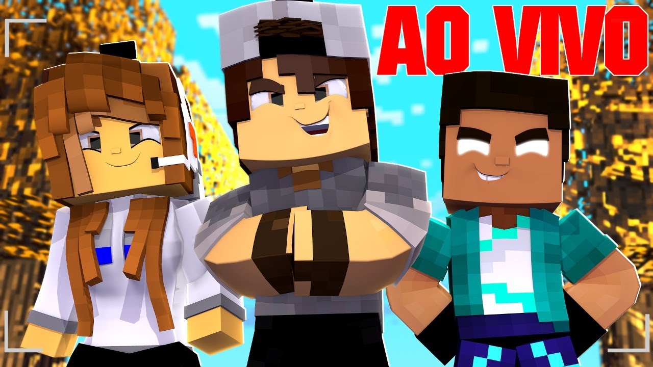 Live Jogando Minecraft Youtube