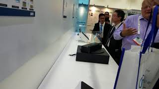 AUO Booth - Transparent Screen Technology, Display Week 2018