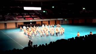 Marching&baton wave2013 Tachibana High school