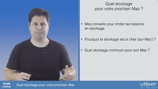 Quel stockage pour votre prochain Mac