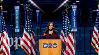Watch Kamala Harris's full speech at the 2020 Democratic National convention