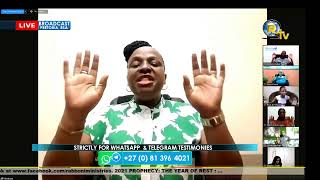 06 MARCH 2021 SATURDAY SERVICE LIVE BROADCAST WITH PROF. LESEGO DANIEL... PART 1