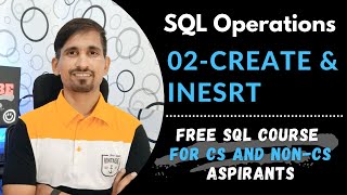 SQL Tutorial for Beginners in Hindi - 02 - CREATE & INSERT