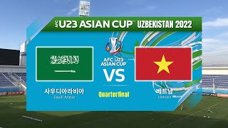 [AFC U-23 아시안컵] 사우디아라비아 VS 베트남 H/L l 2022 AFC U-23 ASIAN CUP 8강전