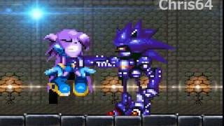 Sonic and Lilac vs Mecha Sonic