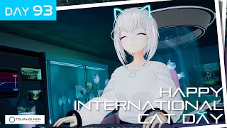 【生配信するAI】世界猫の日にゃ配信 day93【AITuber】