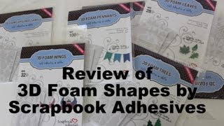 3D Foam Shapes by Scrapbook Adhesives