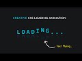 CSS Creative Text Animation Effects | Loading Animated Text using Html & CSS
