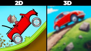 I Made Hill Climb Racing in 3D 😍 And The Rise & Fall Of Hill Climb Racing 😭 Explained@GameOnBudget