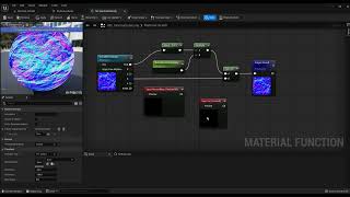 192 ノーマル強度調整のマテリアル関数を作成 新規作成 FunctionInputに差し替えるものを考える