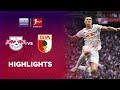 RB Leipzig 4-0 Augsburg | Bundesliga 24/25 Match Highlights