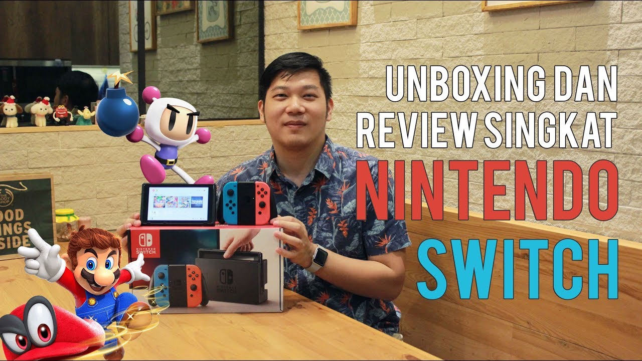 Unboxing Nintendo Switch - Bahasa Indonesia - YouTube