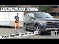 2022 Ford Expedition Max Towing Review: Wheelbase Helps with Enclosed Trailer