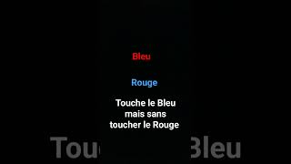 Bleu vs Rouge #shorts #rouge #bleu
