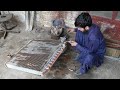 Most Incredible Cleaning Process Of Giant Truck Rusted Radiator With Amazing Skills.